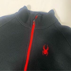 SPYDER Men’s Outbound Quarter Zip Core Pullover Sweater Large NWOT